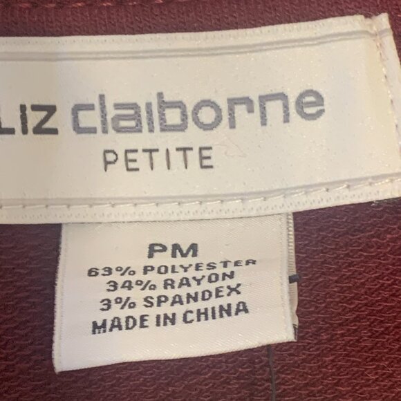 Liz Clairborne NWT Petite Medium Long Sleeve Sweater - Picture 4 of 10